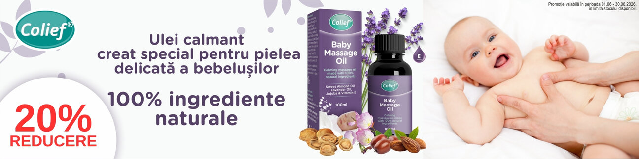 Promotie cu reducere 20% la Colief