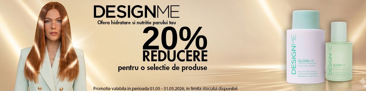 Promotie cu reducere 20% la Design Me