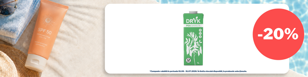 Promotie cu reducere 20% la DRYK