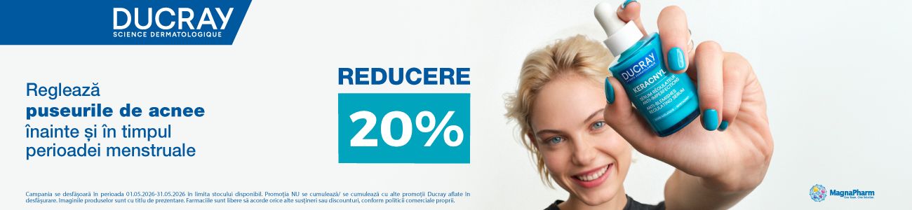 Promotie cu reducere 20% la Ducray