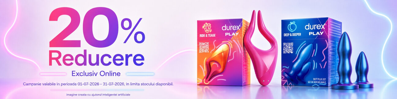 Promotie cu reducere 20% la Durex