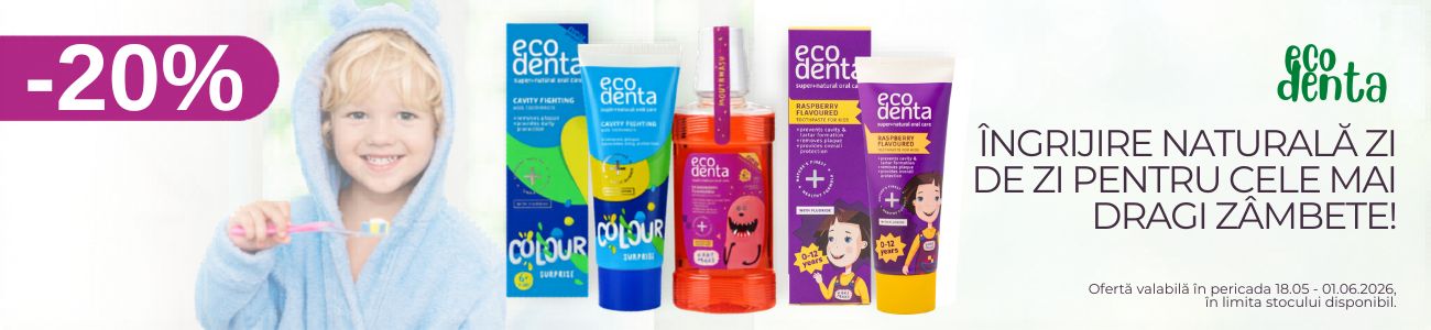 Promotie cu reducere 20% la Ecodenta