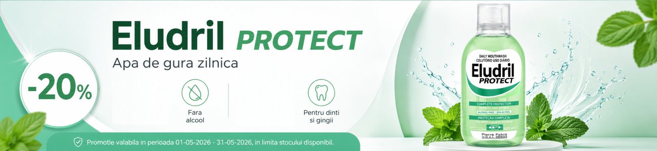 Promotie cu reducere 20% la Eludril