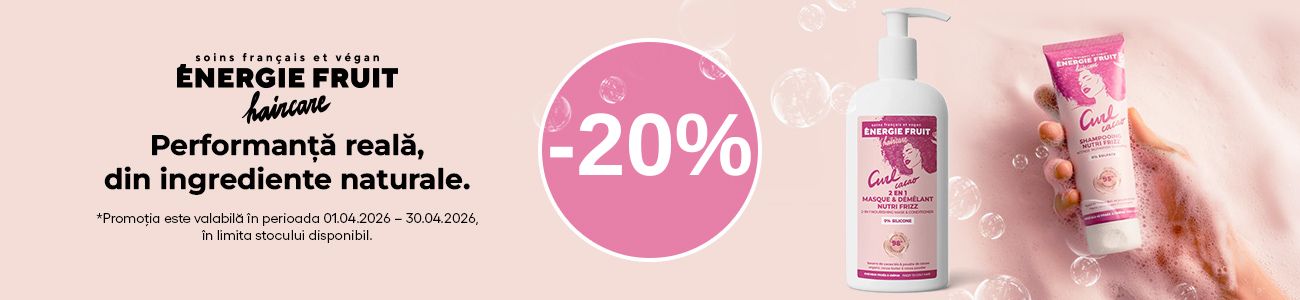 Promotie cu reducere 20% la Energie Fruit