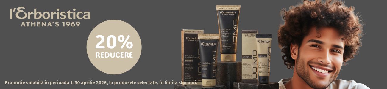 Promotie cu reducere 20% la Erboristica