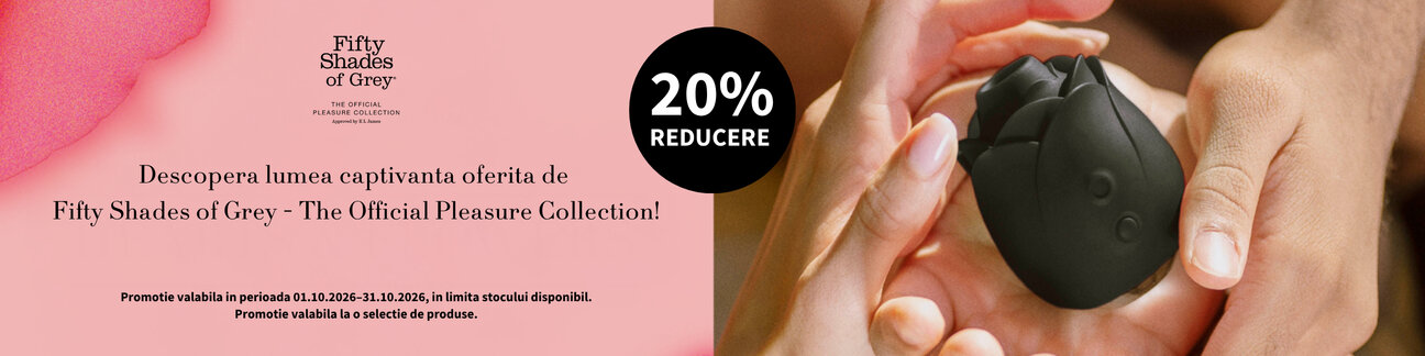 Promotie cu reducere 20% la Fifty Shades of Grey