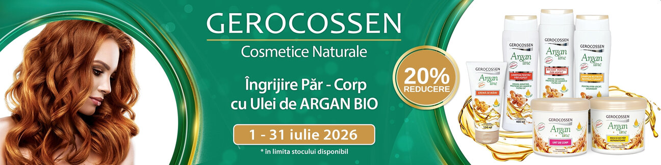 Promotie cu reducere 20% la Gerocossen