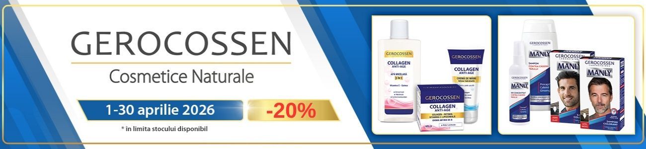 Promotie cu reducere 20% la Gerocossen