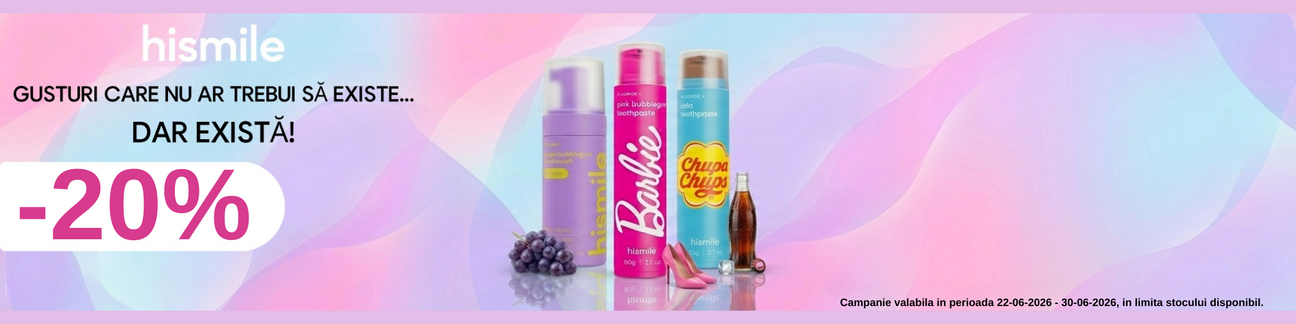 Promotie cu reducere 20% la Hismile