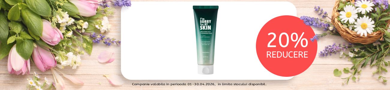 Promotie cu reducere 20% la I m Sorry for my skin