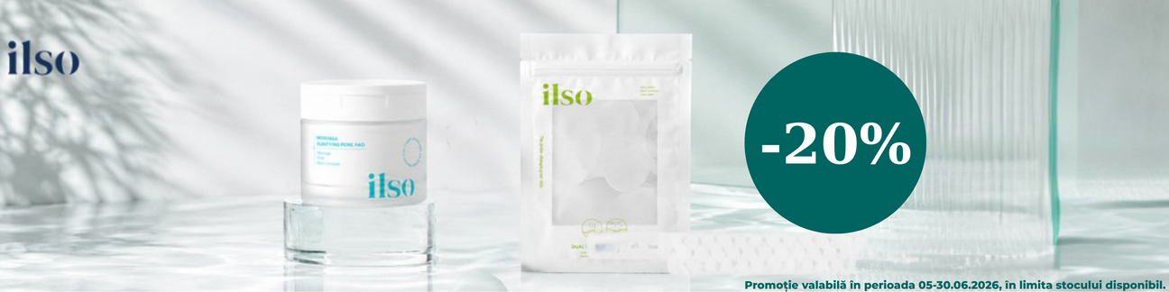 Promotie cu reducere 20% la Ilso