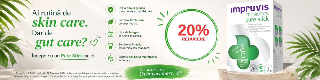 Promotie cu reducere 20% la Impruvis
