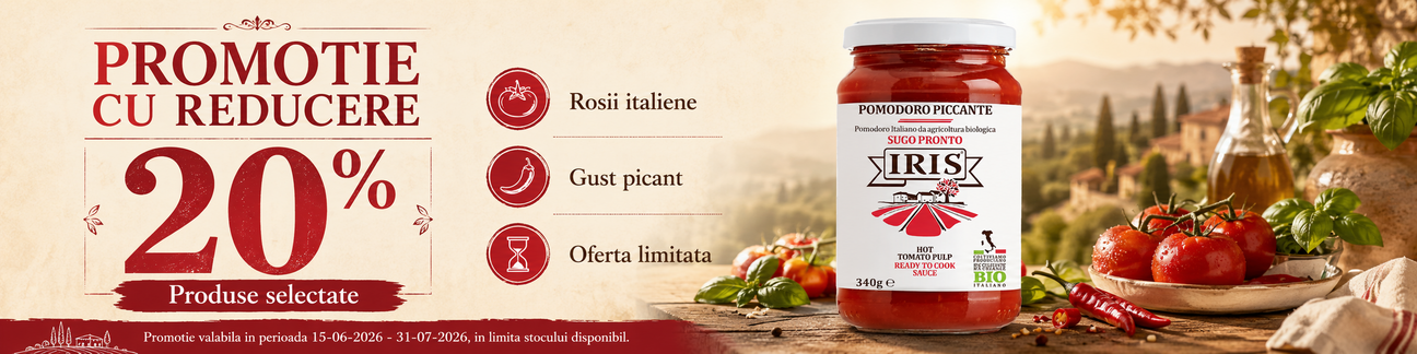 Promotie cu reducere 20% la Iris Bio