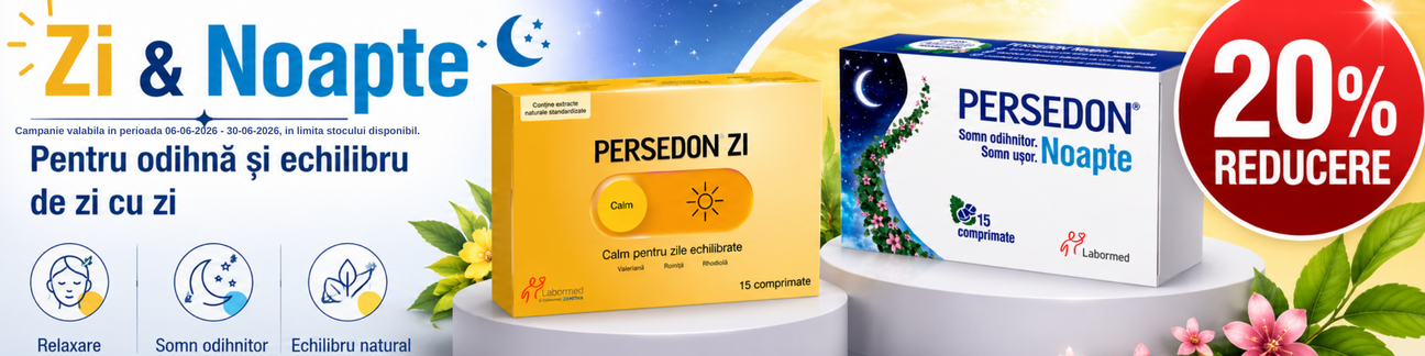 Promotie cu reducere 20% la Labormed - Persedon