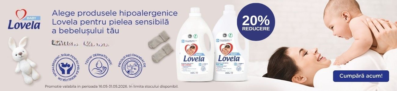 Promotie cu reducere 20% la Lovela Baby