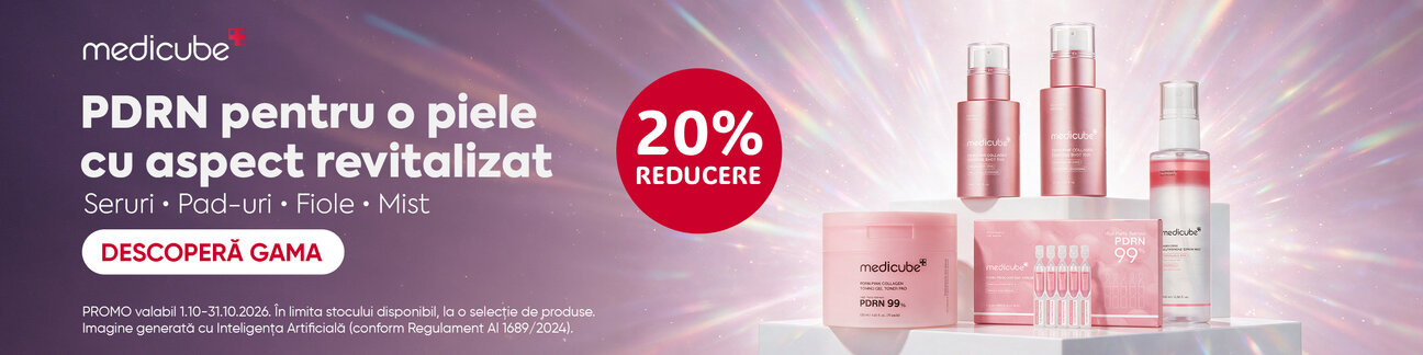 Promotie cu reducere 20% la Medicube