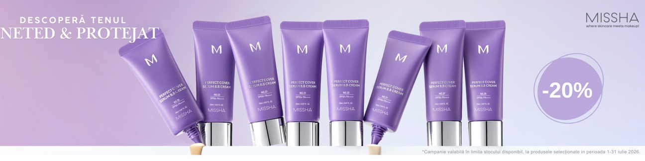Promotie cu reducere 20% la Missha