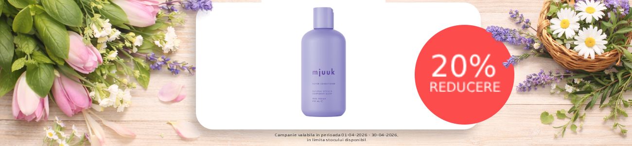 Promotie cu reducere 20% la Mjuuk