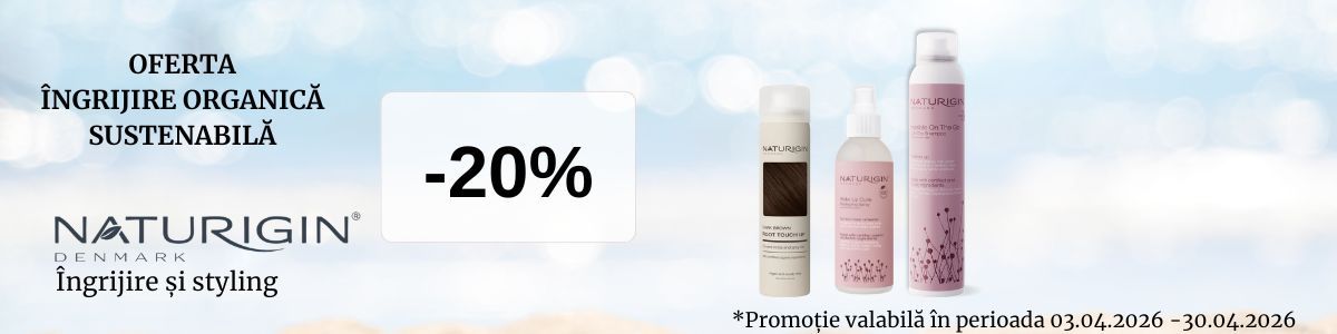 Promotie cu reducere 20% la Naturigin