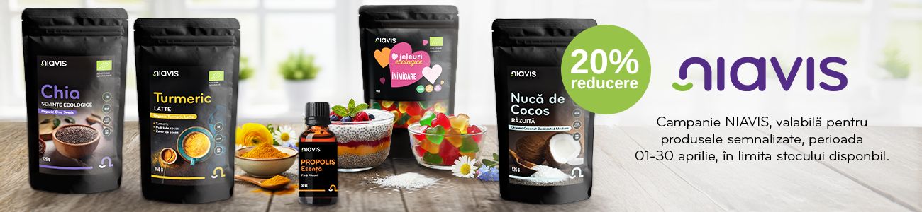 Promotie cu reducere 20% la Niavis