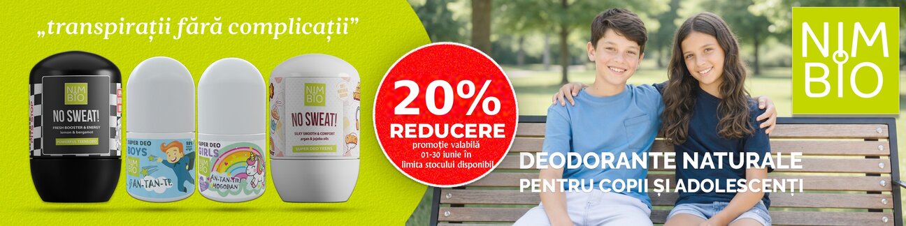 Promotie cu reducere 20% la Nimbio