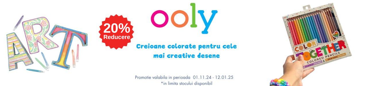 Promotie cu reducere 20% la Ooly