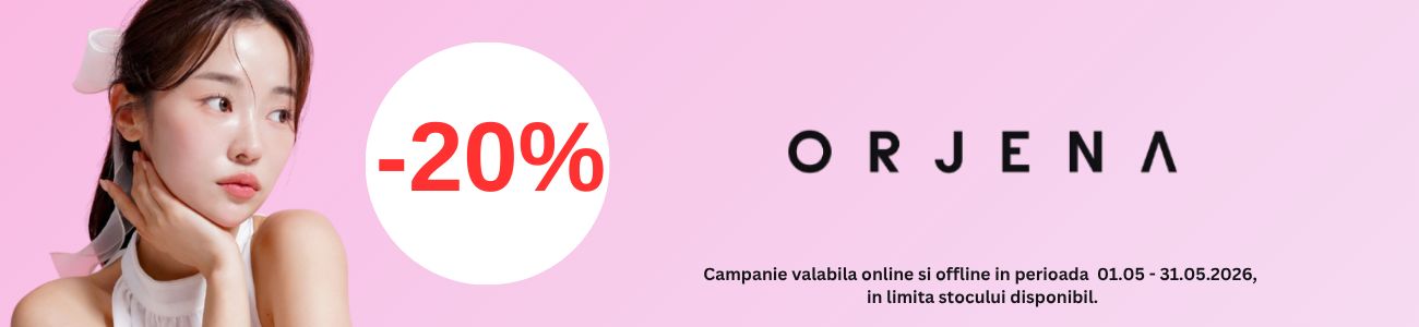 Promotie cu reducere 20% la Orjena