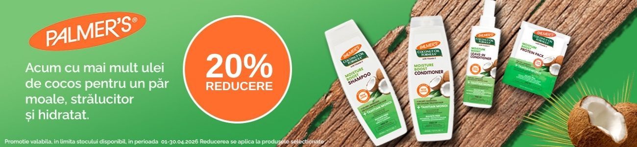 Promotie cu reducere 20% la Palmer's