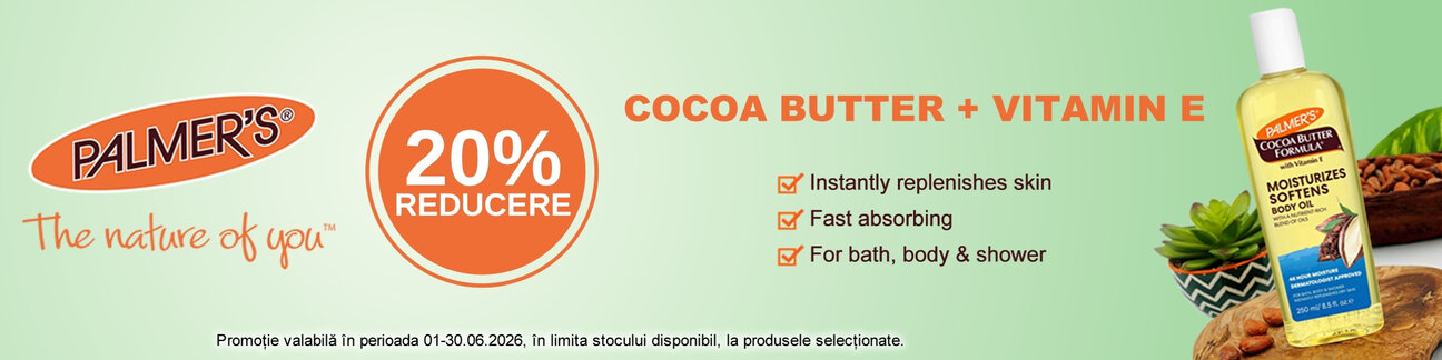 Promotie cu reducere 20% la Palmer's