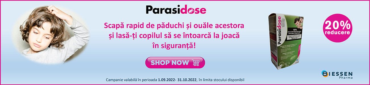 Promotie cu reducere 20% la Parasidose
