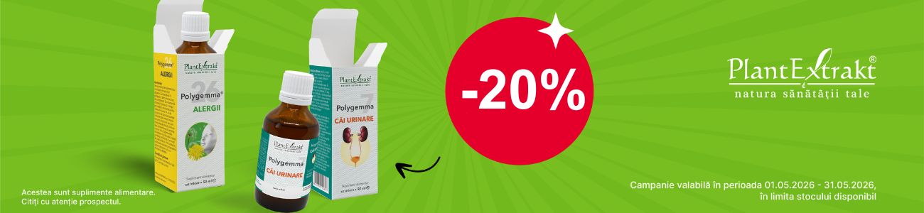 Promotie cu reducere 20% la Plant Extrakt