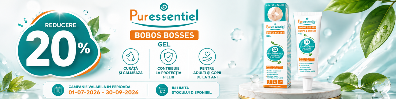 Promotie cu reducere 20% la Puressentiel