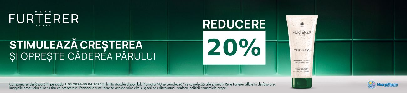 Promotie cu reducere 20% la Rene Furterer