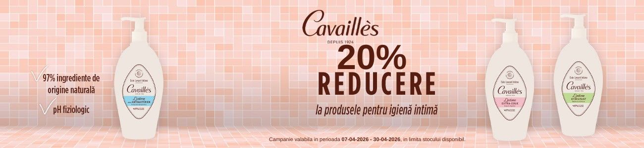 Promotie cu reducere 20% la Roge Cavailles