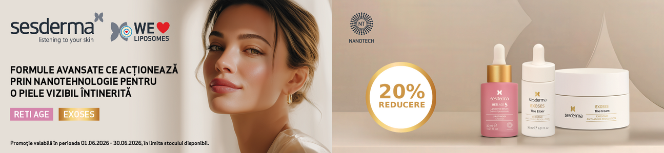 Promotie cu reducere 20% la Sesderma