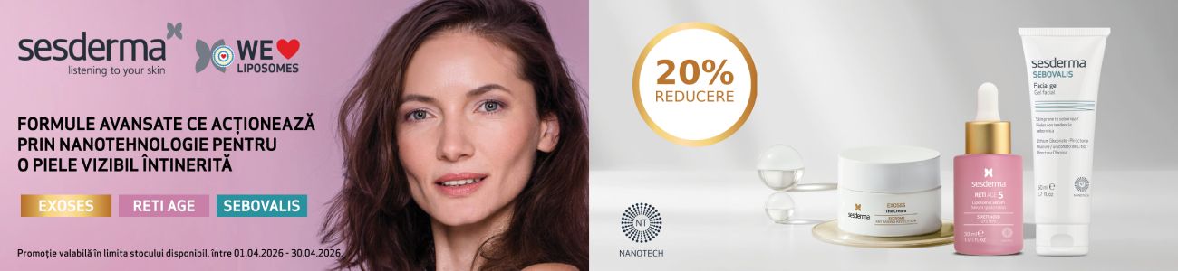 Promotie cu reducere 20% la Sesderma Reti Age, Sebovalis, Exoses