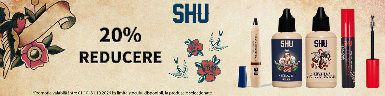 Promotie cu reducere 20% la Shu
