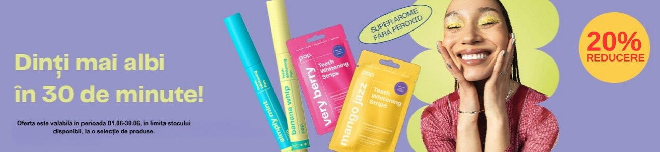 Promotie cu reducere 20% la Smilepen Pop