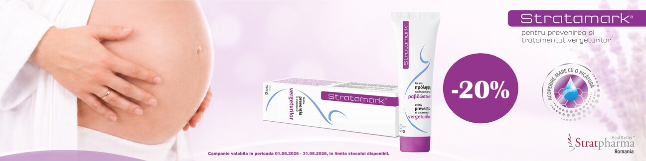 Promotie cu reducere 20% la Stratpharma