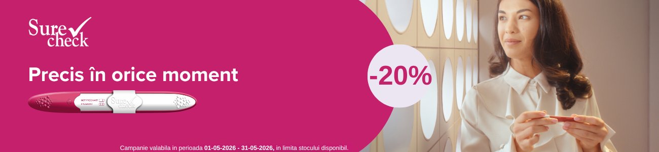 Promotie cu reducere 20% la Surecheck