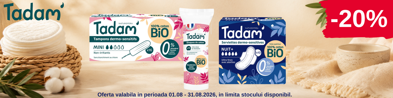 Promotie cu reducere 20% la Tadam