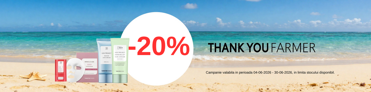 Promotie cu reducere 20% la Thank You Farmer
