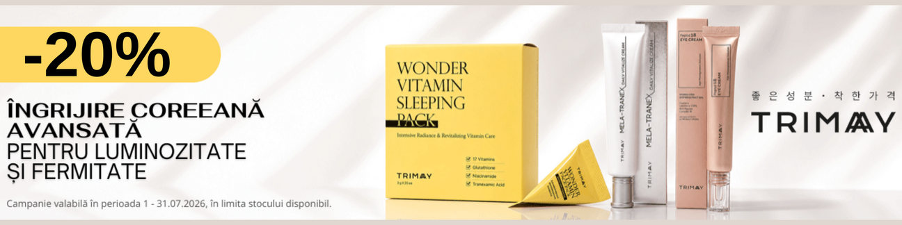 Promotie cu reducere 20% la Trimay