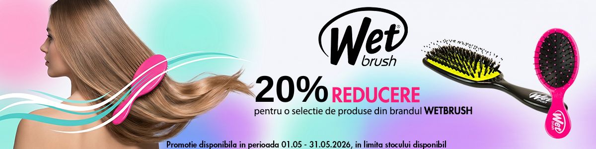 Promotie cu reducere 20% la Wet Brush