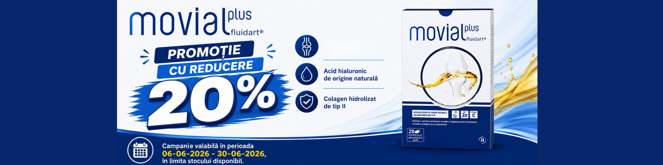 Promotie cu reducere 20% la Zentiva - Movial Plus