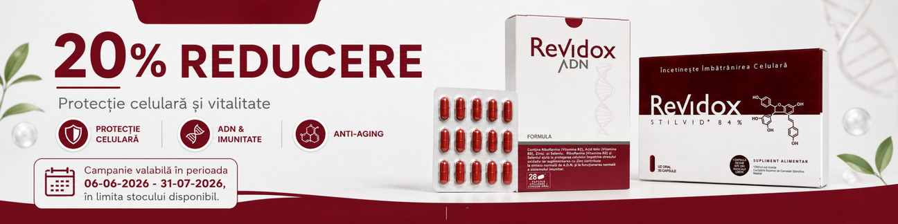 Promotie cu reducere 20% la Zentiva - Revidox