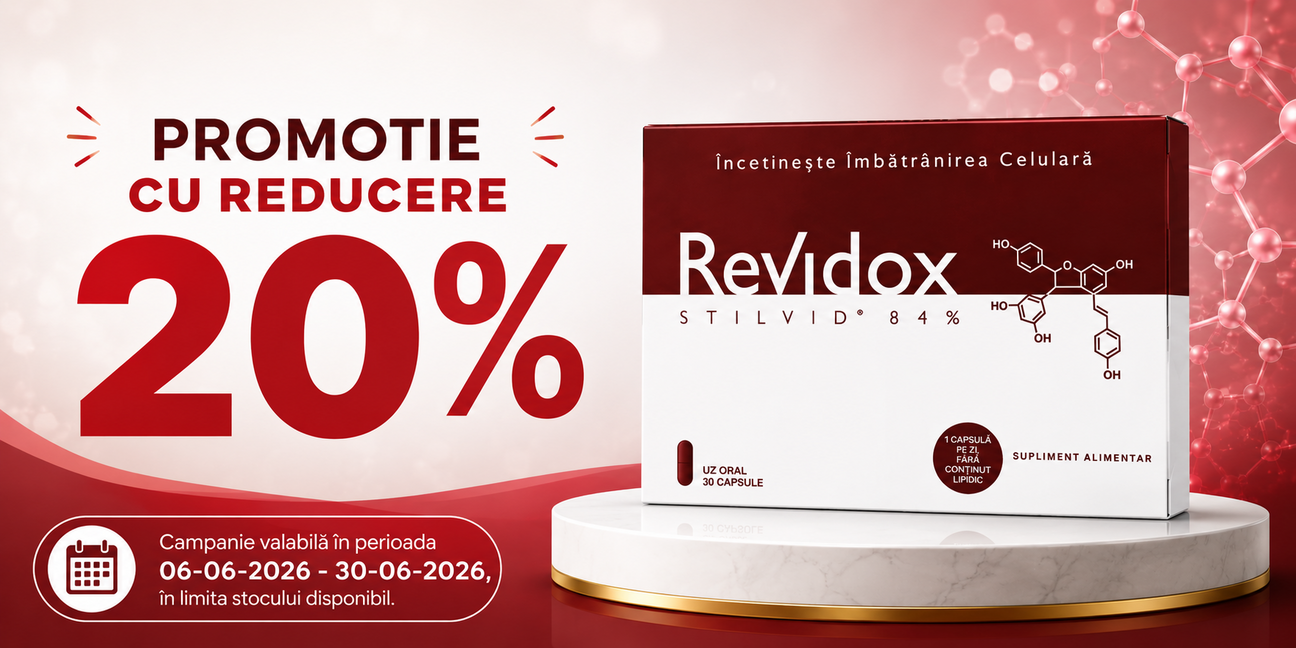 Promotie cu reducere 20% la Zentiva - Revidox