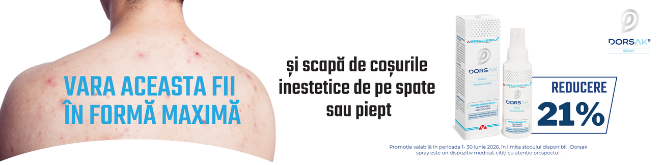 Promotie cu reducere 21% la Braderm