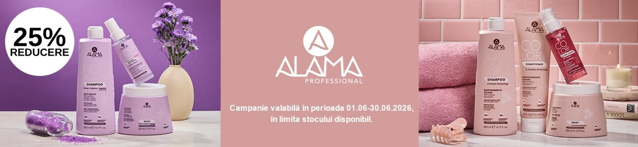 Promotie cu reducere 25% la Alama Professional