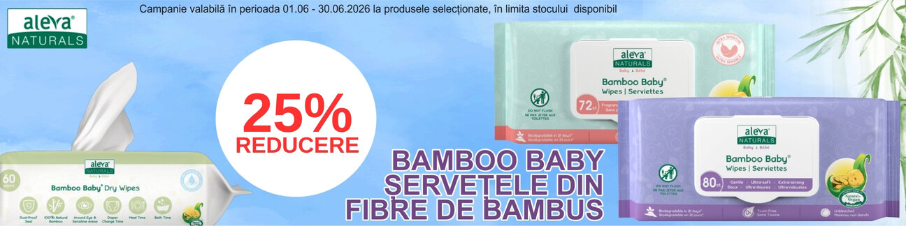 Promotie cu reducere 25% la Aleva Naturals